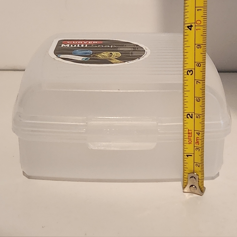 5” The Container Store Curver Multi Snap Storage Conatiner - Picture 10 of 10